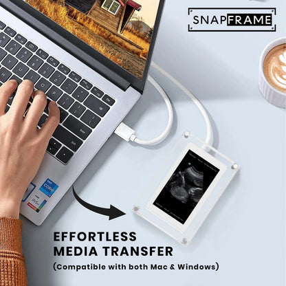 Effortless media transfer to SnapFrame