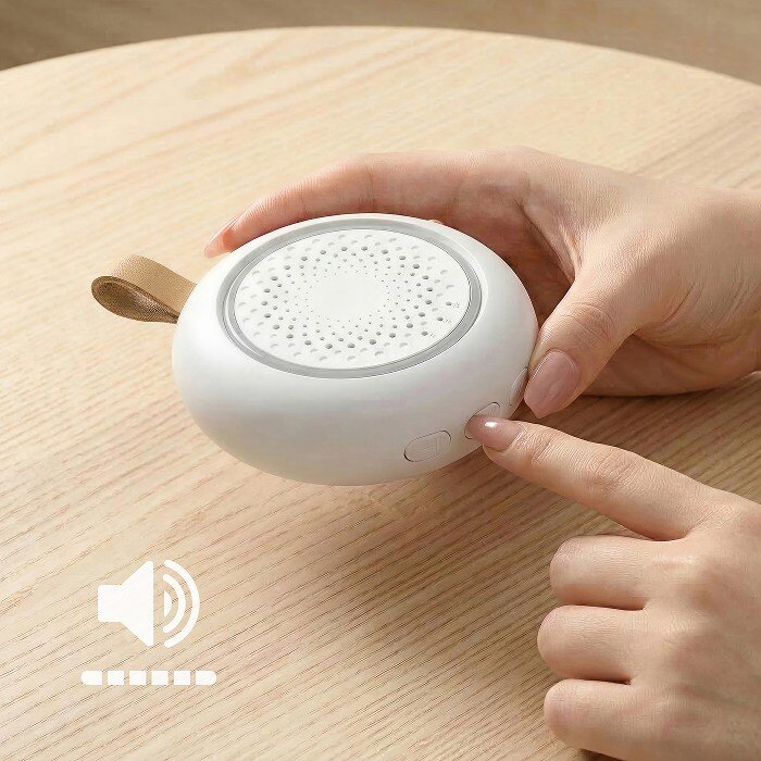 Set your volume and timer